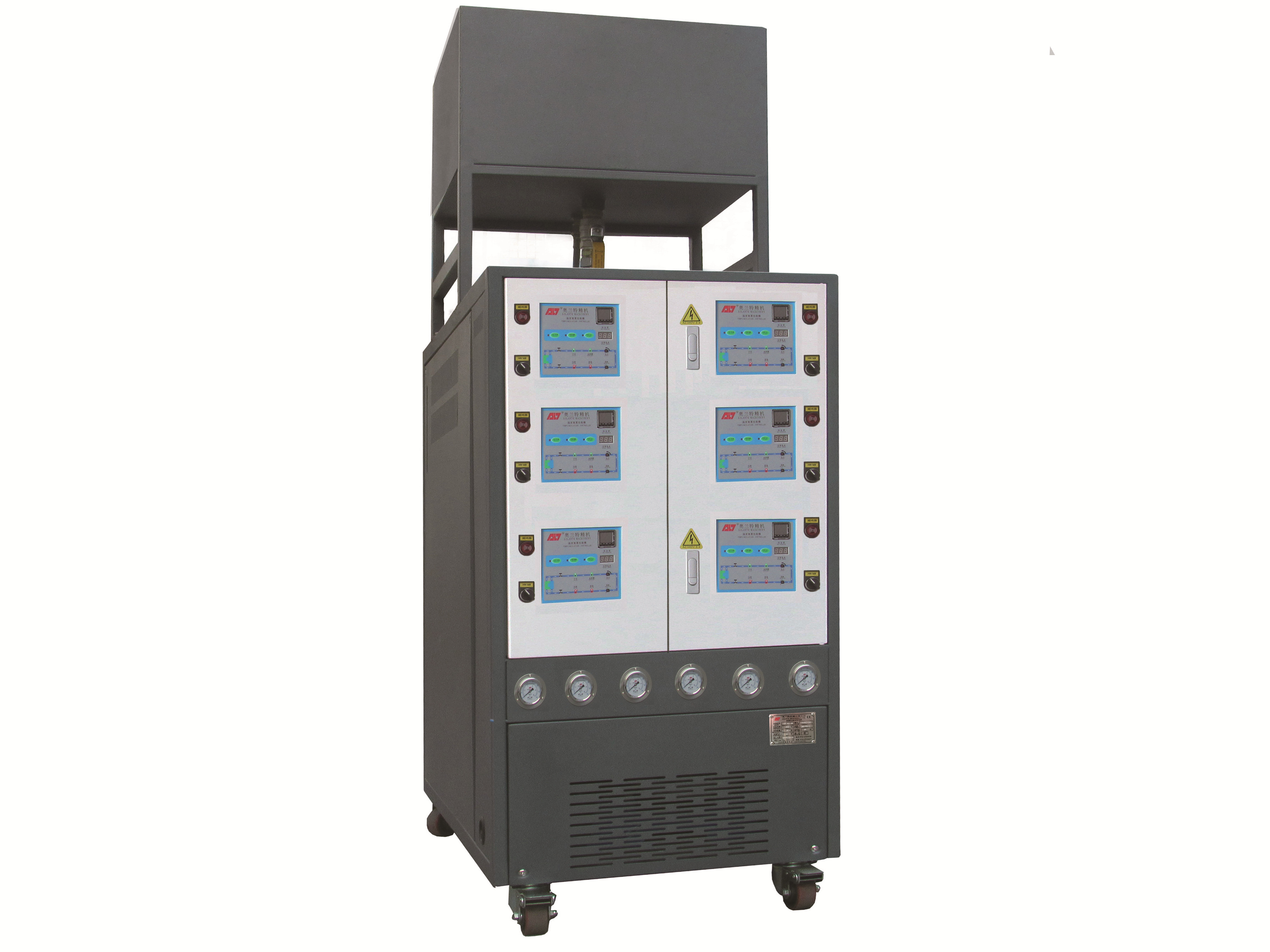 定制模溫機，180度六機一體高溫水溫機